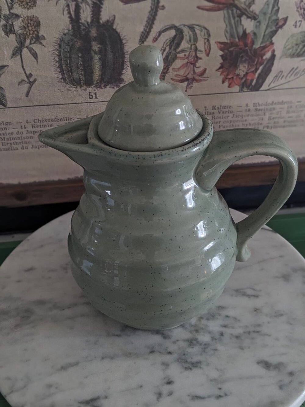 Green Nantucket Teapot - Picture 3 of 8